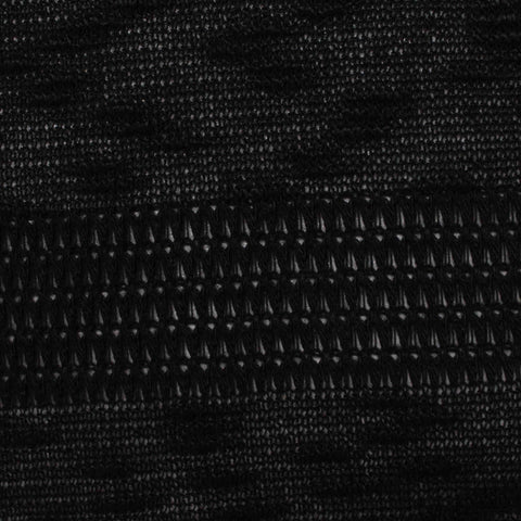 Black Textured Chunky Knit