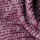 Purple Marl Chunky Knit — texture