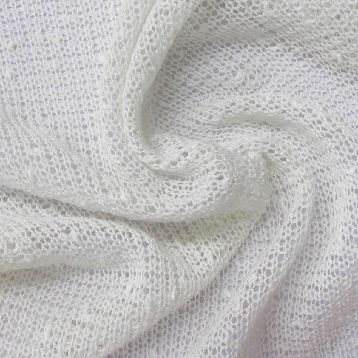 Jersey Knit Fabric, 180 gsm, 150 cm — White