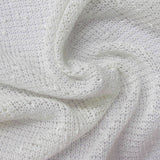 Jersey Knit Fabric, 180 gsm, 150 cm — White