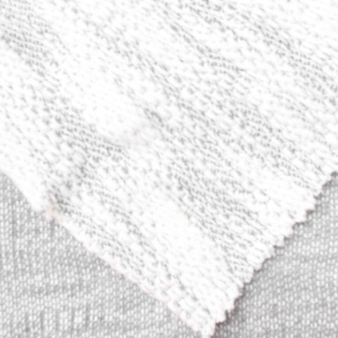 Light Grey Marl Chunky Knit, Polyester, 347 gsm