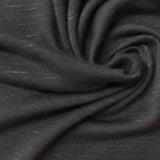Dark Grey Marl Jersey Knit, Viscose-Poly