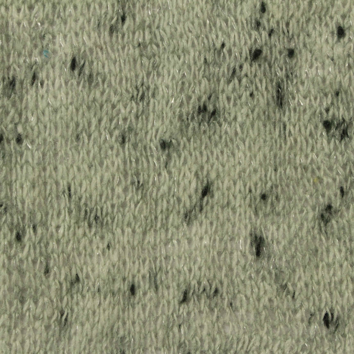 Light Green Marl Chunky Knit, 138 gsm