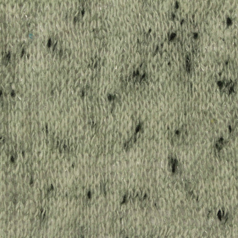 Light Green Marl Chunky Knit, 138 gsm