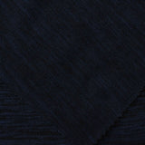 Dark Blue Marl Chunky Knit, Viscose-Poly