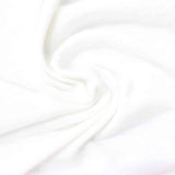 Viscose Polyester Stretch Chunky Knit Fabric, 173 gsm, 160 cm — White