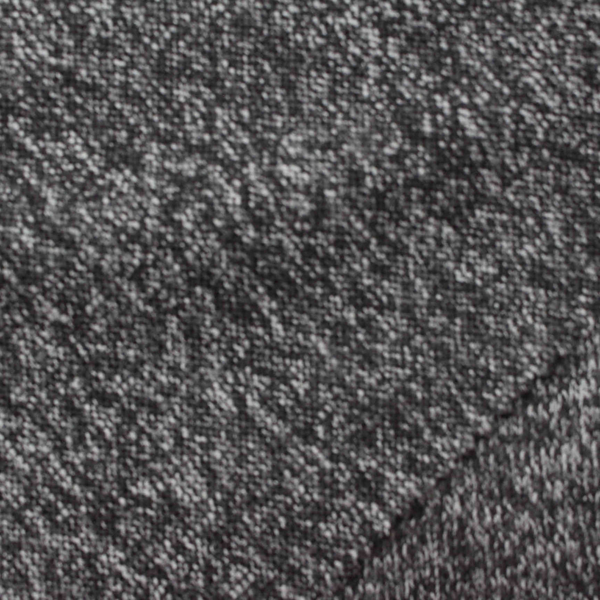 Dark Grey Marl Chunky Knit, Polyester, 243 gsm, 170 cm