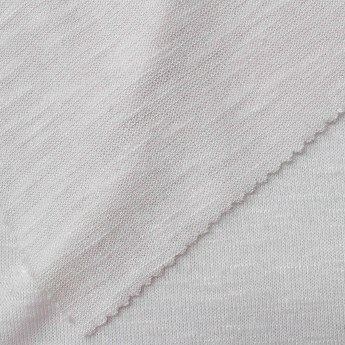Slub Viscose Polyester Stretch Chunky Knit Fabric, 195 gsm, 155 cm — Beige