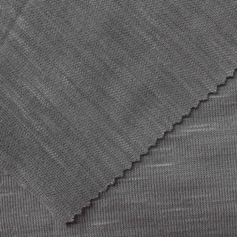 Dark Grey Marl Chunky Knit, 208 gsm