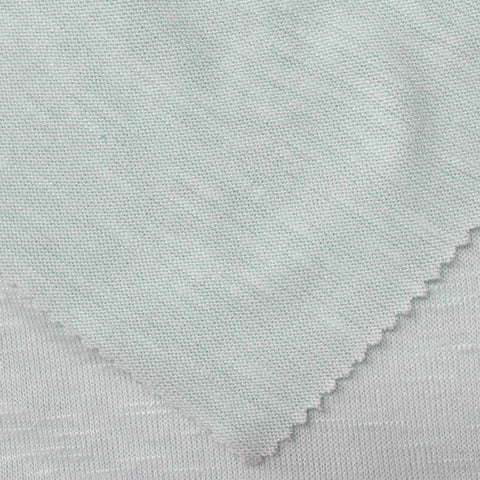 Light Blue-Green Heathered-Marl Chunky Knit