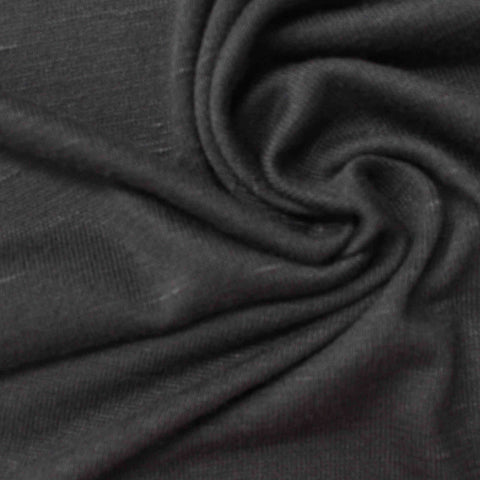 Dark Grey Marl Chunky Knit, 172 gsm
