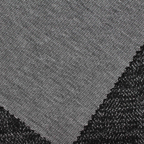 Grey Marl Chunky Knit, 310 gsm