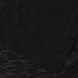 Viscose Stretch Chunky Knit Fabric, 143 gsm, 135 cm — Black