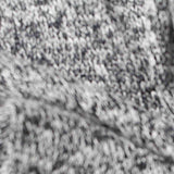 Viscose Polyester Stretch Chunky Knit Fabric, 170 gsm, 175 cm — Grey — texture