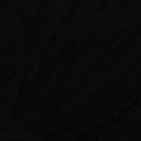 Polyester Stretch Chunky Knit Fabric, 183 gsm, 155 cm — Black