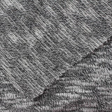 Black Marl Chunky Knit, Viscose-Poly