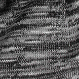Black Marl Chunky Knit, Viscose-Poly — texture