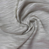 Polyester Stretch Chunky Knit Fabric, 200 gsm, 155 cm — Grey