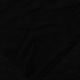 100% Polyester Chunky Knit Fabric, 187 gsm, 160 cm — Black