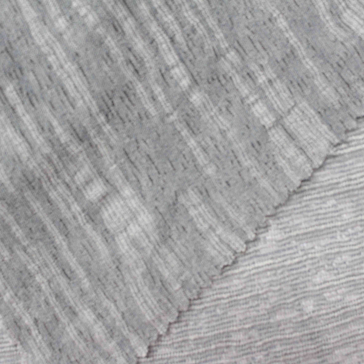 Grey Stripe Chunky Knit, Polyester