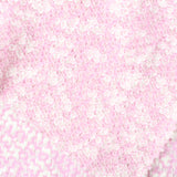 Jacquard Cotton Polyester Chunky Knit Fabric, 190 gsm, 180 cm — Pink