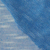 Blue Marl Chunky Knit, Poly-Viscose — texture
