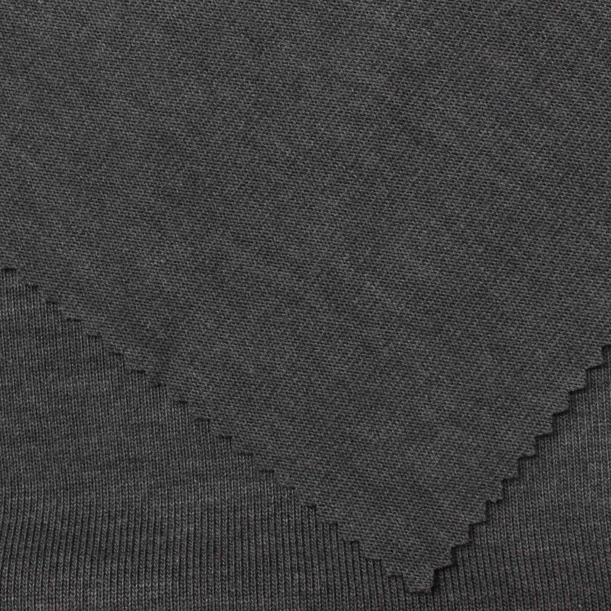 Chunky Knit Fabric, 302 gsm, 135 cm — Grey
