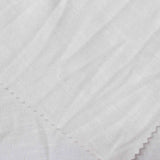 Polyester Viscose Stretch Chunky Knit Fabric, 231 gsm, 155 cm — White