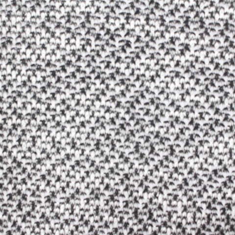 Black Marl Chunky Knit, Poly-Viscose, 168 gsm