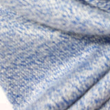 Blue Marl Chunky Knit — texture