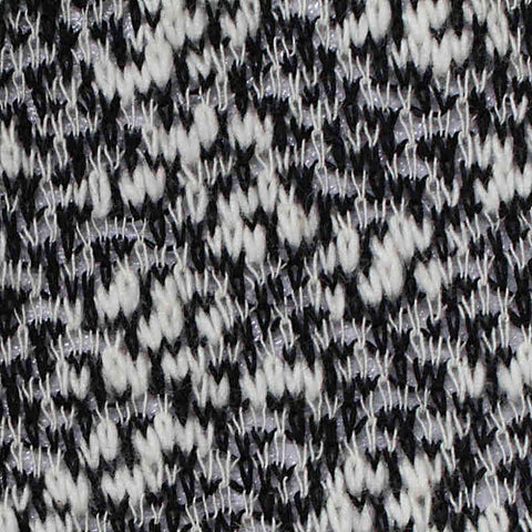 Black Marl Chunky Knit, 150 gsm