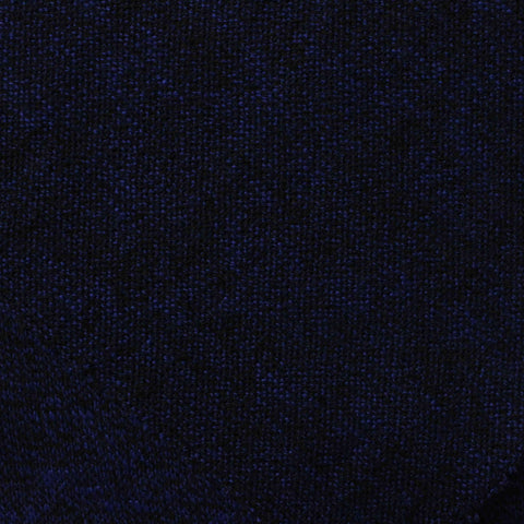 Dark Blue Marl Jersey Knit, Viscose-Poly, 278 gsm