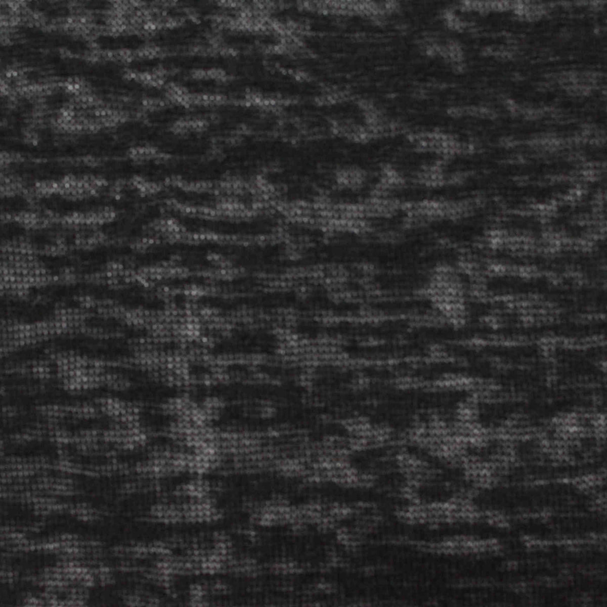 Dark Grey Heathered-Marl Jersey Knit, Viscose-Poly, 157 gsm