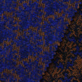 Blue Houndstooth Woven, Polyester, 350 gsm, 150 cm, ref EF-224534
