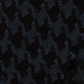 Dark Blue Houndstooth Woven, Polyester