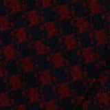 Red Houndstooth Woven, Polyester