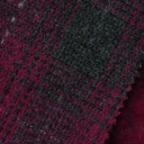 Dark Grey Bold-Plaid Woven, Polyester