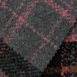Grey Plaid Woven, Polyester