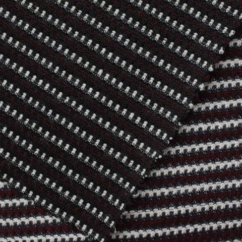 White Dot Interlock Knit