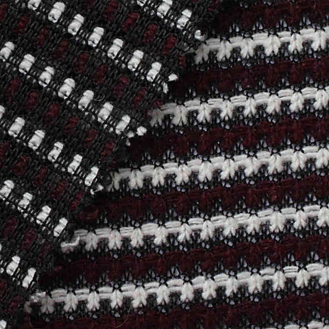 White Dot Interlock Knit