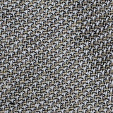 White Geometric-Zigzag Chunky Knit — texture