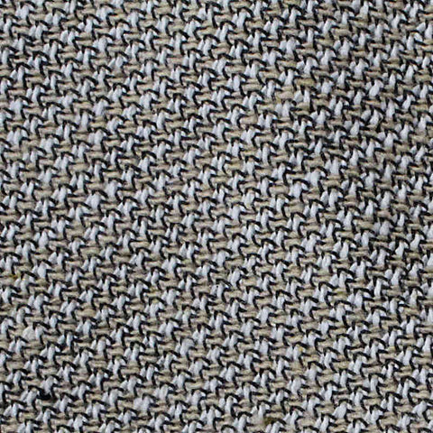 White Geometric-Zigzag Chunky Knit