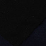 Yarn-Dyed Viscose Polyester Blend Interlock Knit Fabric, 360 gsm, 158 cm — Black
