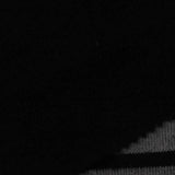 Black Horizontal-Stripe Chunky Knit, Polyester