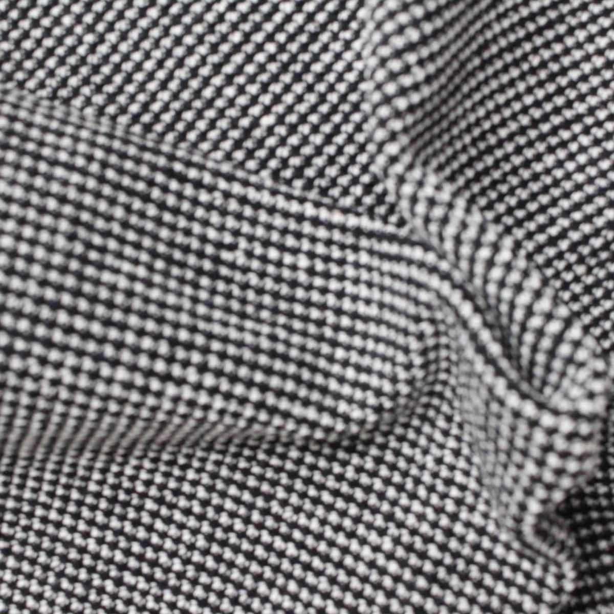 Black Check Chunky Knit