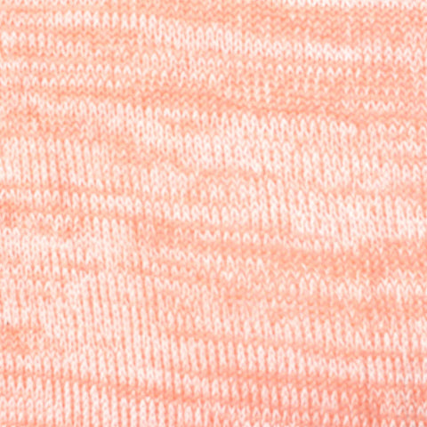 Peach Marl Chunky Knit, Viscose-Poly, 132 gsm