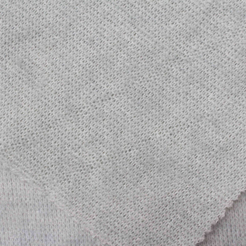 Acrylic Polyester Chunky Knit Fabric, 190 gsm, 170 cm — Grey