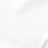 Cotton Polyester Chunky Knit Fabric, 310 gsm, 150 cm — White