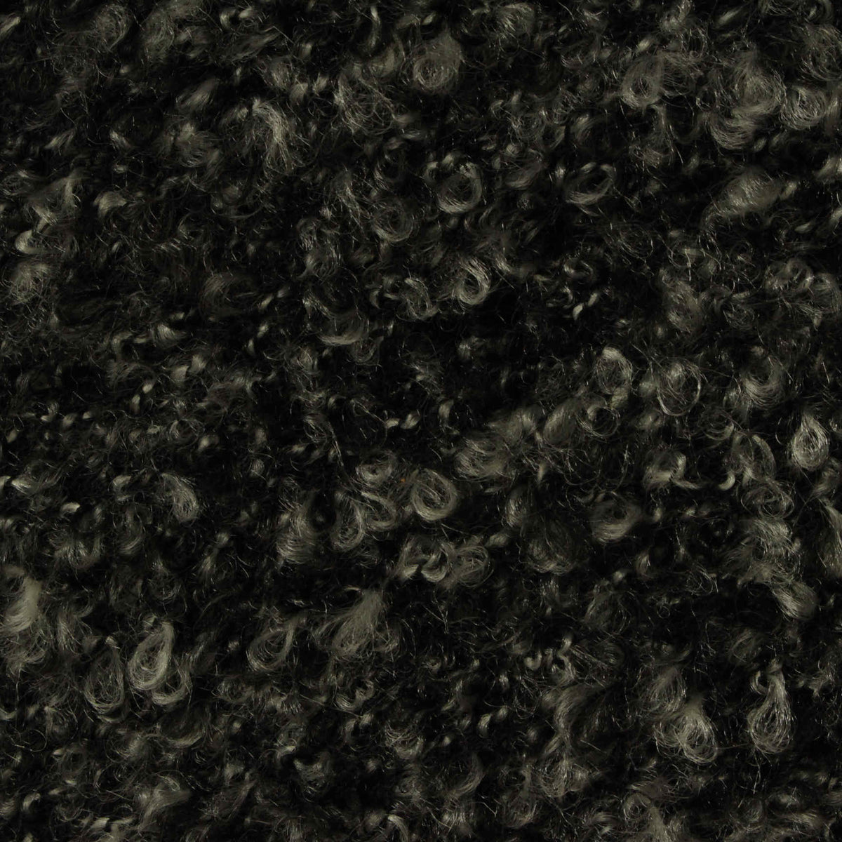 Dark Grey Marl French Terry, Polyester, 260 gsm