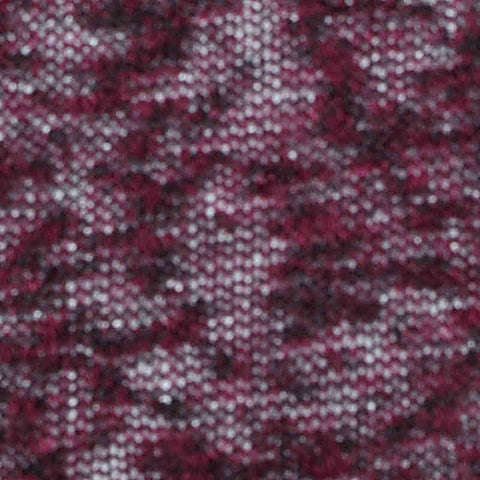 Burgundy Marl Knit, Viscose-Poly